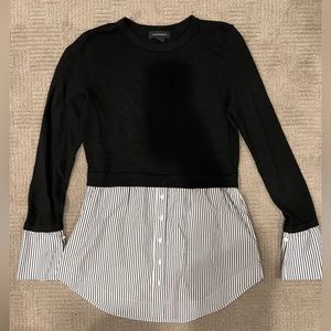 Club Monaco Berdine Sweater Sz Small Black